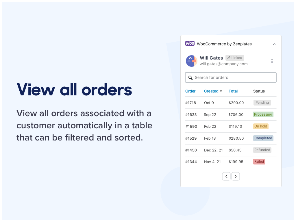 WooCommerce by Zenplates screenshot 1